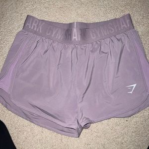 Gymshark purple athletic shorts